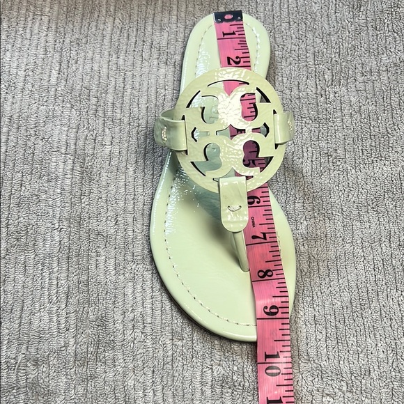 Tory Burch miller naplak leather clr meadow mist/400. size6 - Picture 11 of 12